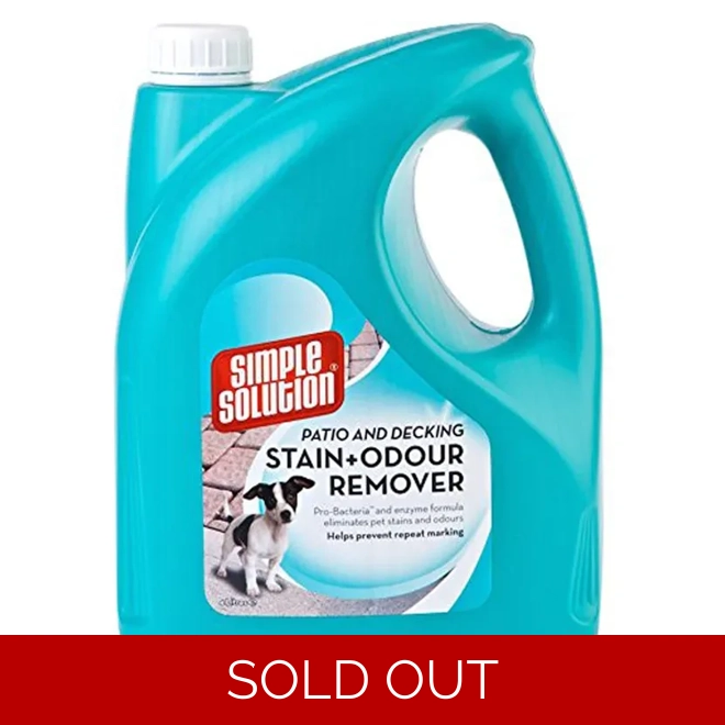 product Image for Simple Solution Patio & Deck Stain & Odour Remover 4 litre